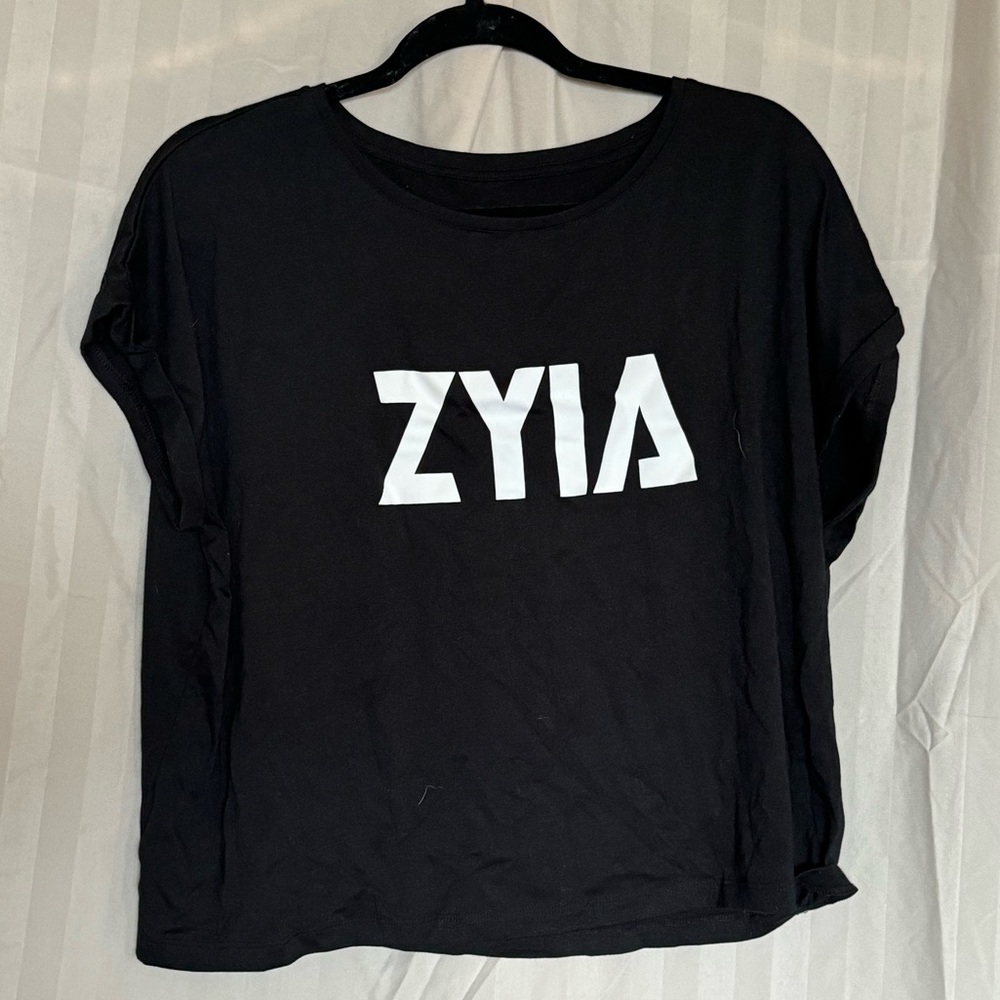 Black Zyia Cuffed Sleeve shirt